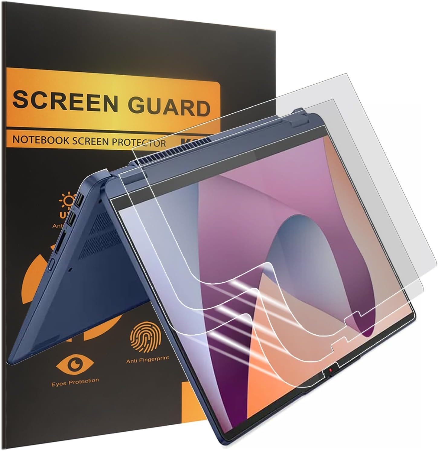 3 Pack Designed for Lenovo Ideapad Flex 5 / 5i 14 2-in-1 Touchscreen Laptop Scre