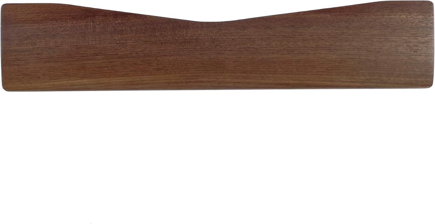 Ergonomic Wooden Wrist Rest Solid Wood Walnut for Keychron Q10