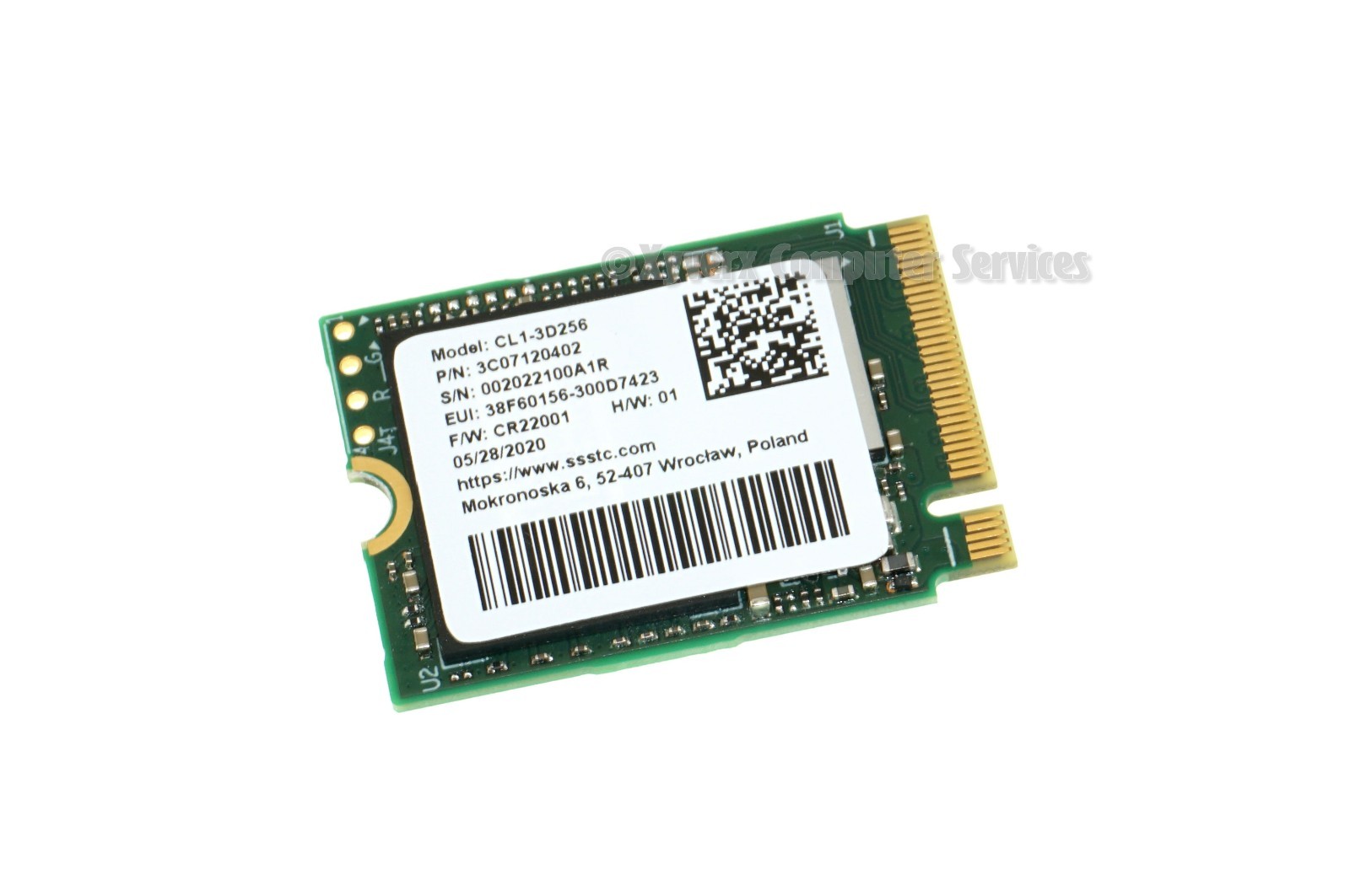 3C07120402 CL1-3D256 GENUINE SAMSUNG SSD 256GB XE930QCA XE930QCA-K02US (A)(CA210