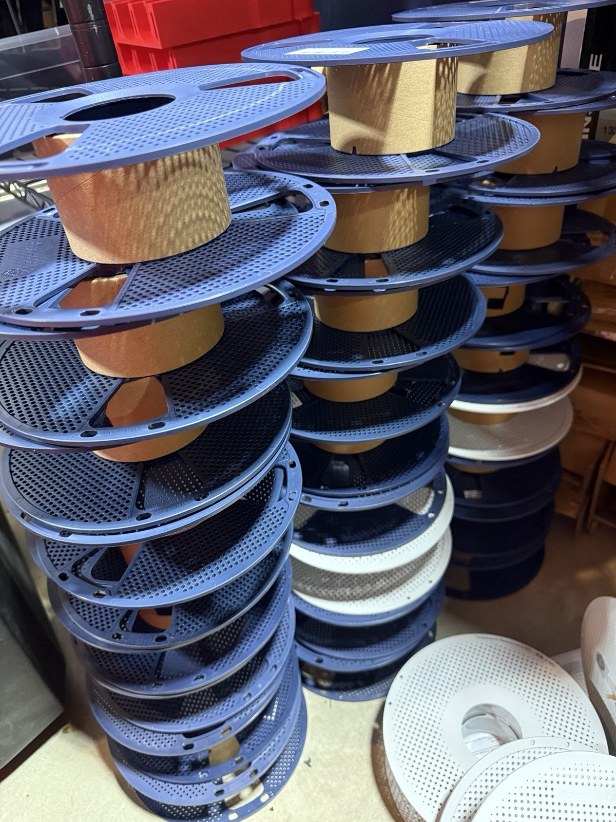 SUNLU Empty Filament Spools –(4pk)Reusable 1kg Reels. 1.75mm 3D Printer Filament