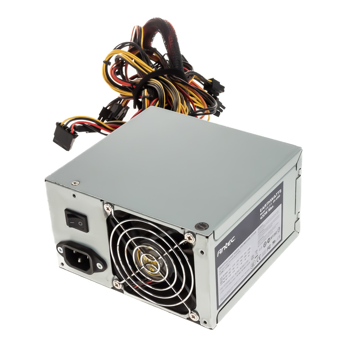 Antec EA-430D EarthWatts 430W ATX PSU 20+4 Pin ATX12V PCIe SATA MOLEX FDD