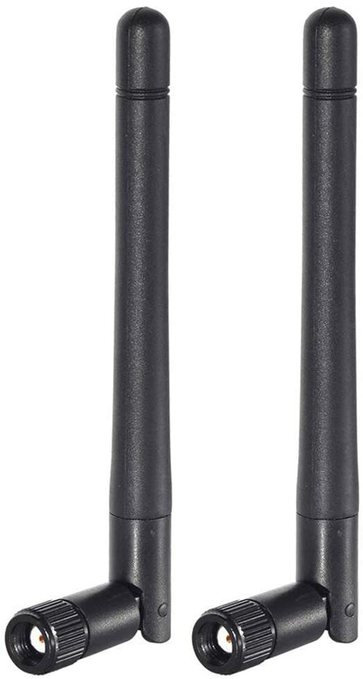 4x Bingfu Dual Band WiFi Antenna 3dbi MIMO RP-SMA Male for WiFi Router Wireless