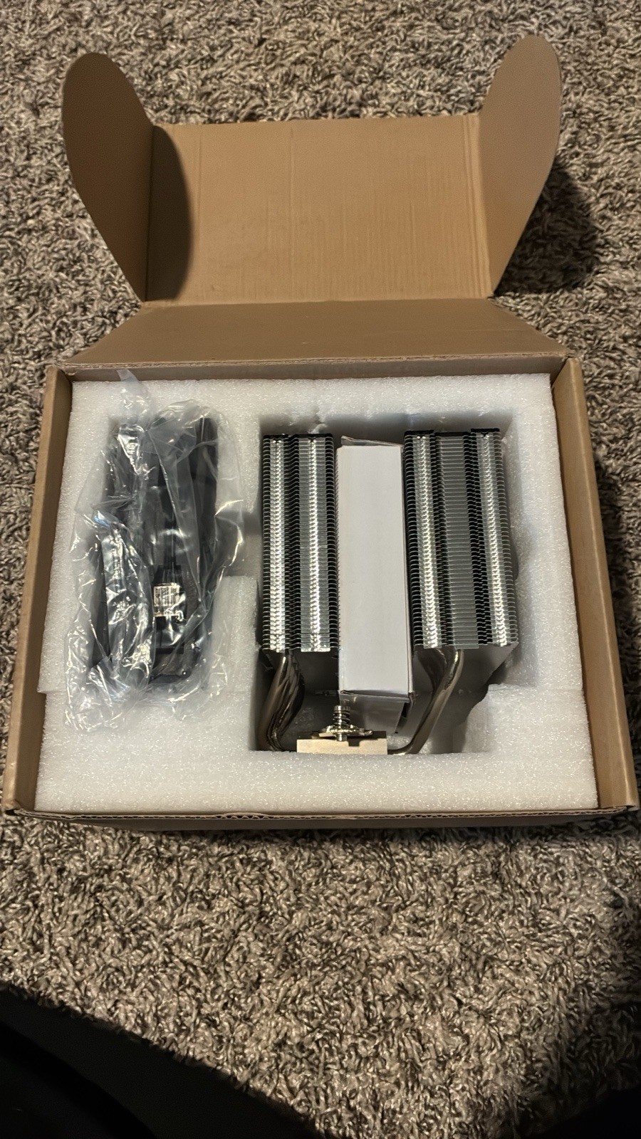 Thermalright Royal Knight 120 SE CPU Air Cooler 120mm Silver Intel AMD Open Box