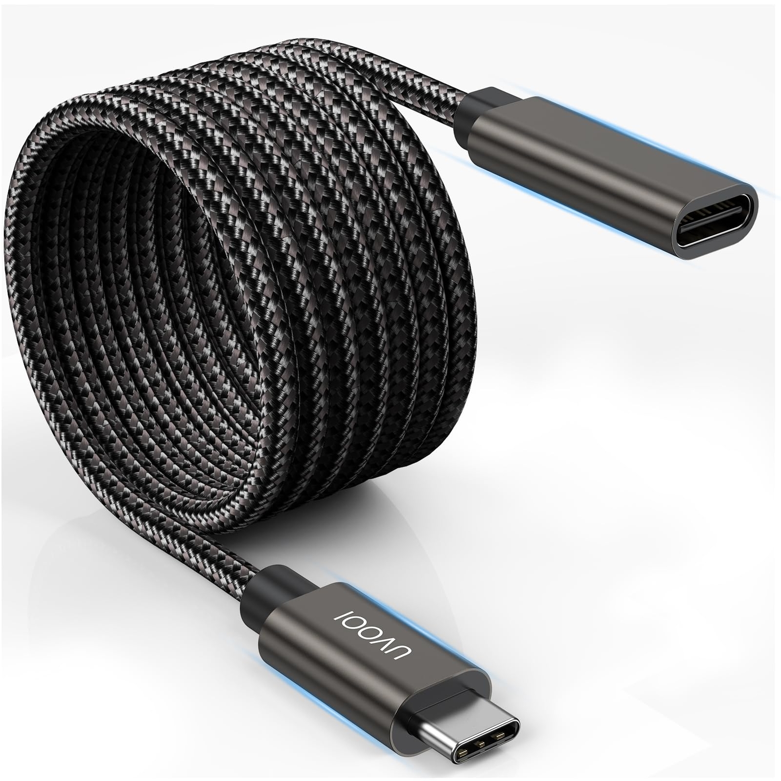 USB C Extension Cable 10FT USB C Extender Cord Male to Female USB 3.1 Gen2 Ty...
