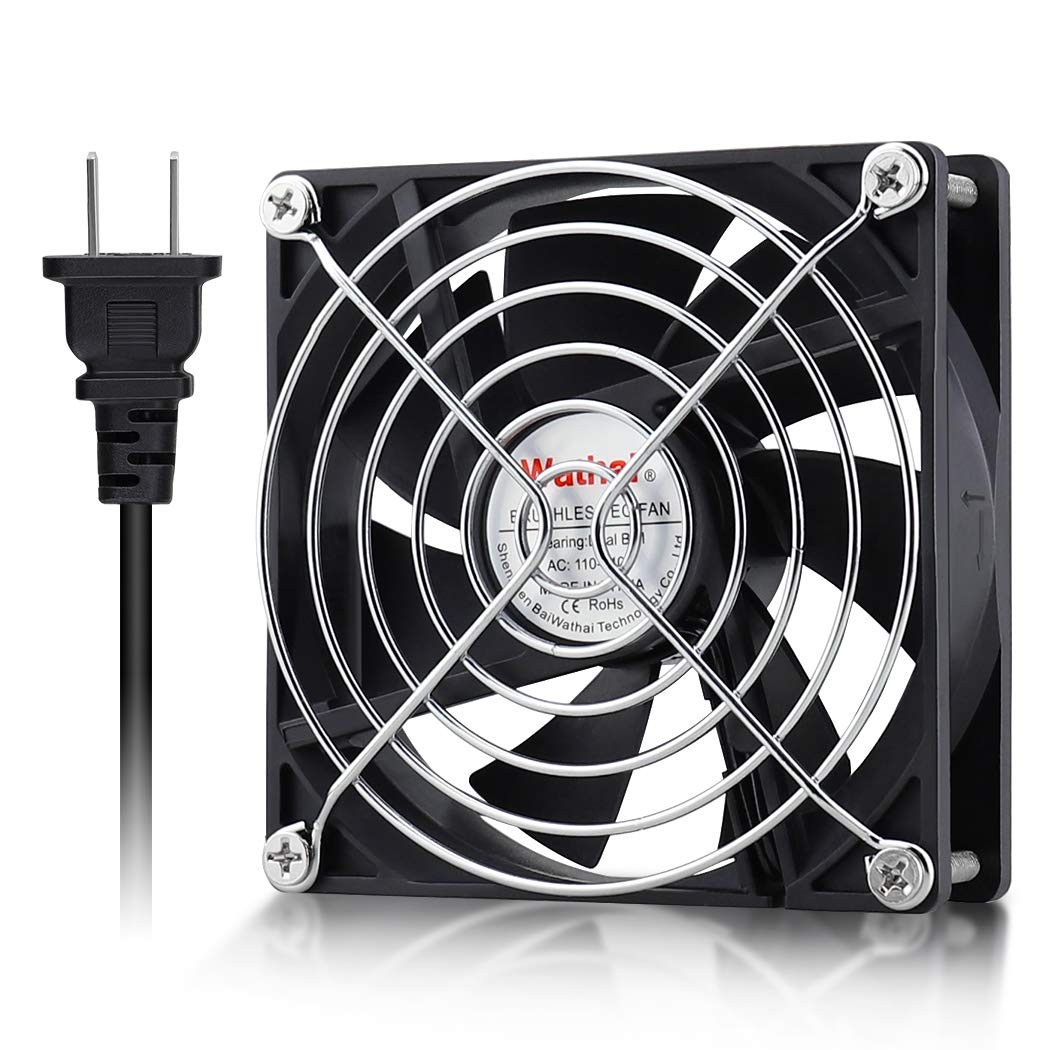 EC 90mm x 25mm Ball AC Axial Cooling Fan 110V 115V 120V 220V 240V Industrial