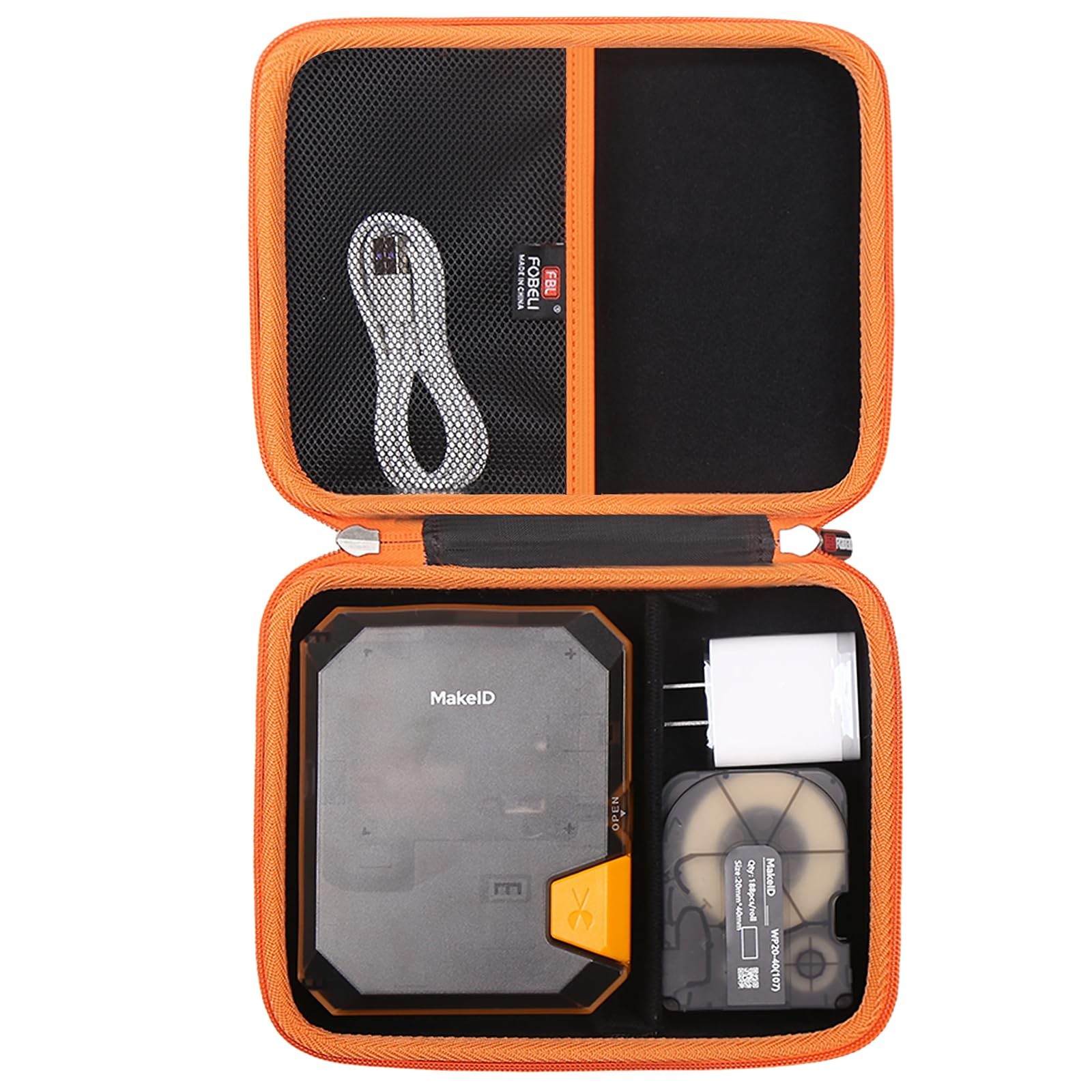 Hard Case Makeid P31 Industrial Label Maker Thermal Transfer Portable