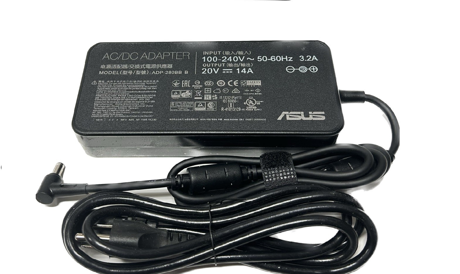 NEW ASUS AC Adapter Charger ADP-280BB B 280W 20V 14A 6.0*3.7mm+ Power Cord (US)