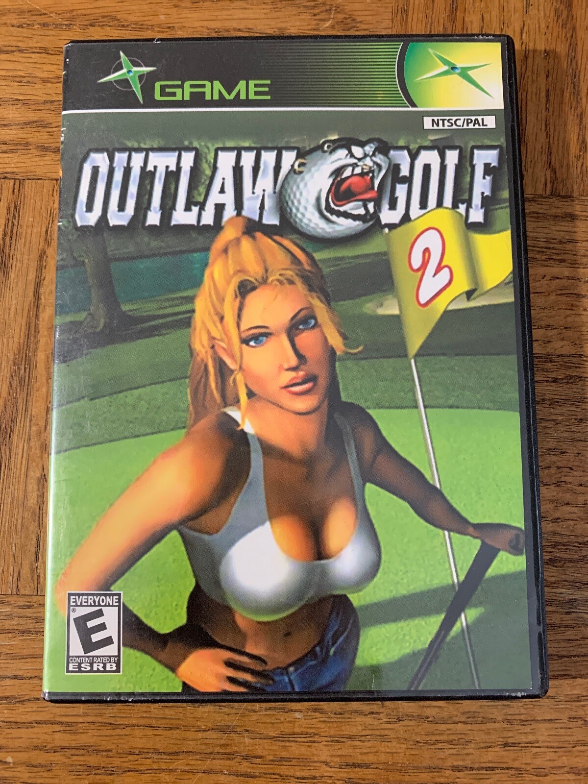 Outlaw Golf 2 X Box Game-RARE VINTAGE-SHIPS N 24 HOURS