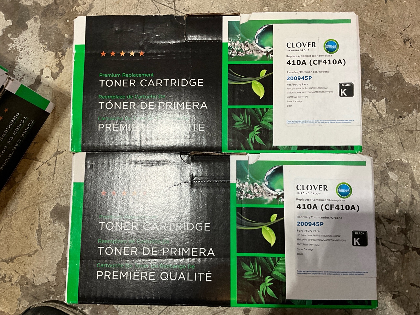 Clover Imaging Black Toner Cartridge for HP 410A (CF410A) - 1 pack