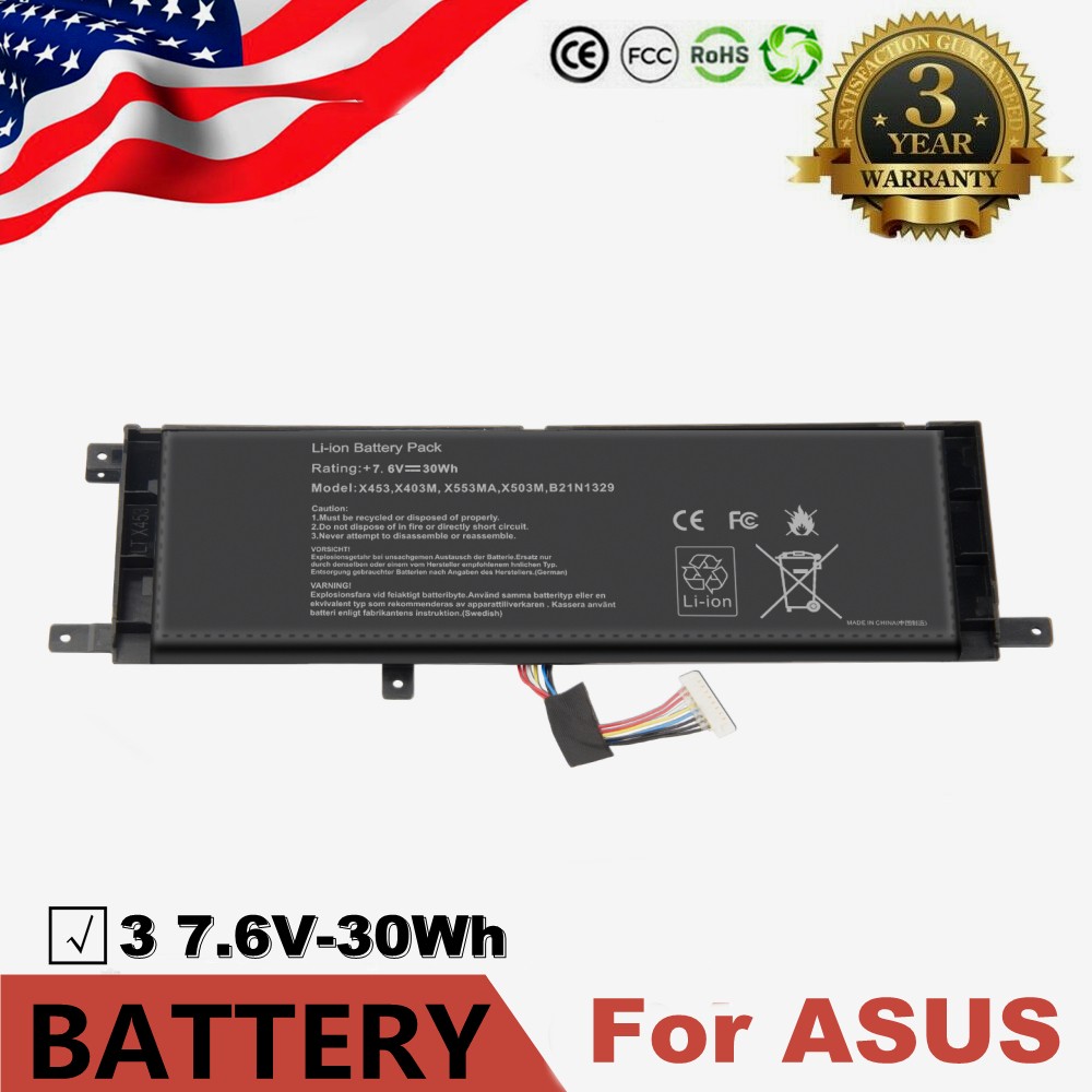 B21N1329 Battery Fit for ASUS A453M A453MA D453M D453MA F453 F453MA P553MA