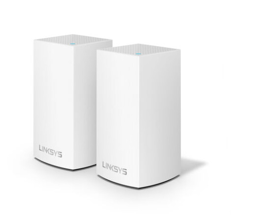 LINKSYS AC1300 DUAL BAND MESH WIFI 5 2-PACK ROUTERS WHW0102