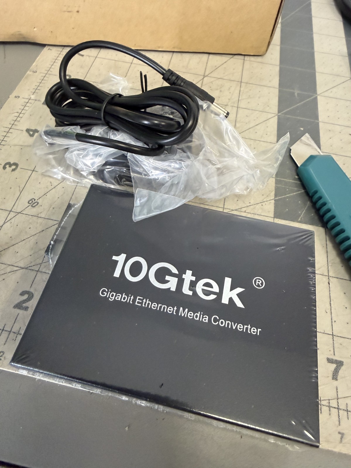 2 PCS Bidi Gigabit Ethernet Media Converter 1.25G SFP Singlemode Simplex LC