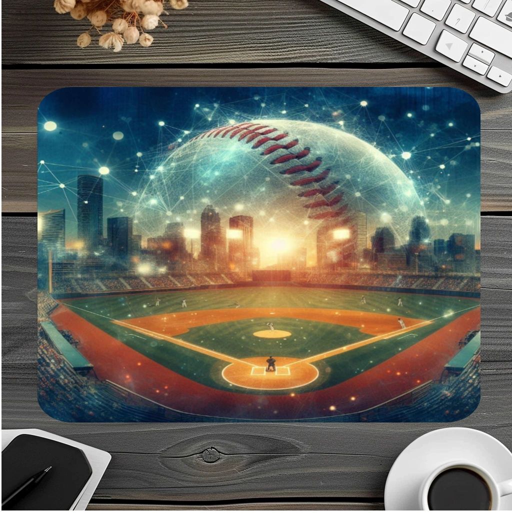 Baseball Field Mouse Pad