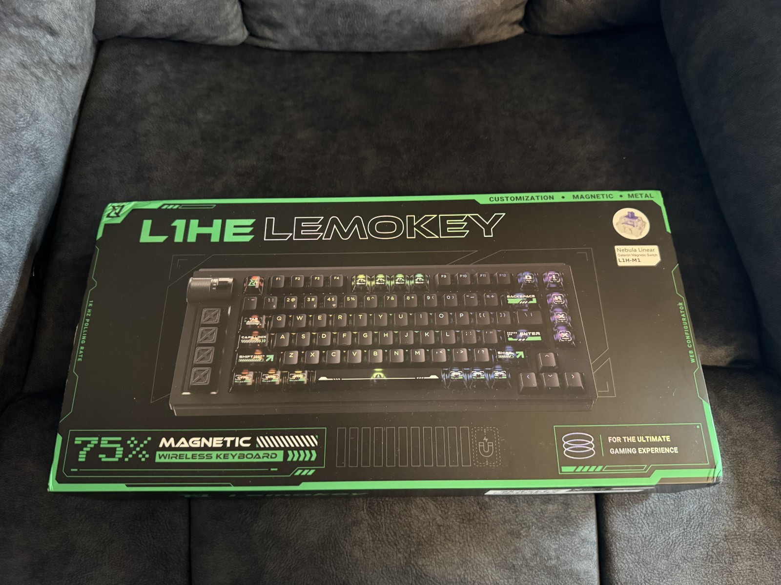 Lemokey L1 HE Magnetic Wireless Gaming Keyboard EXCELLENT CONDITION
