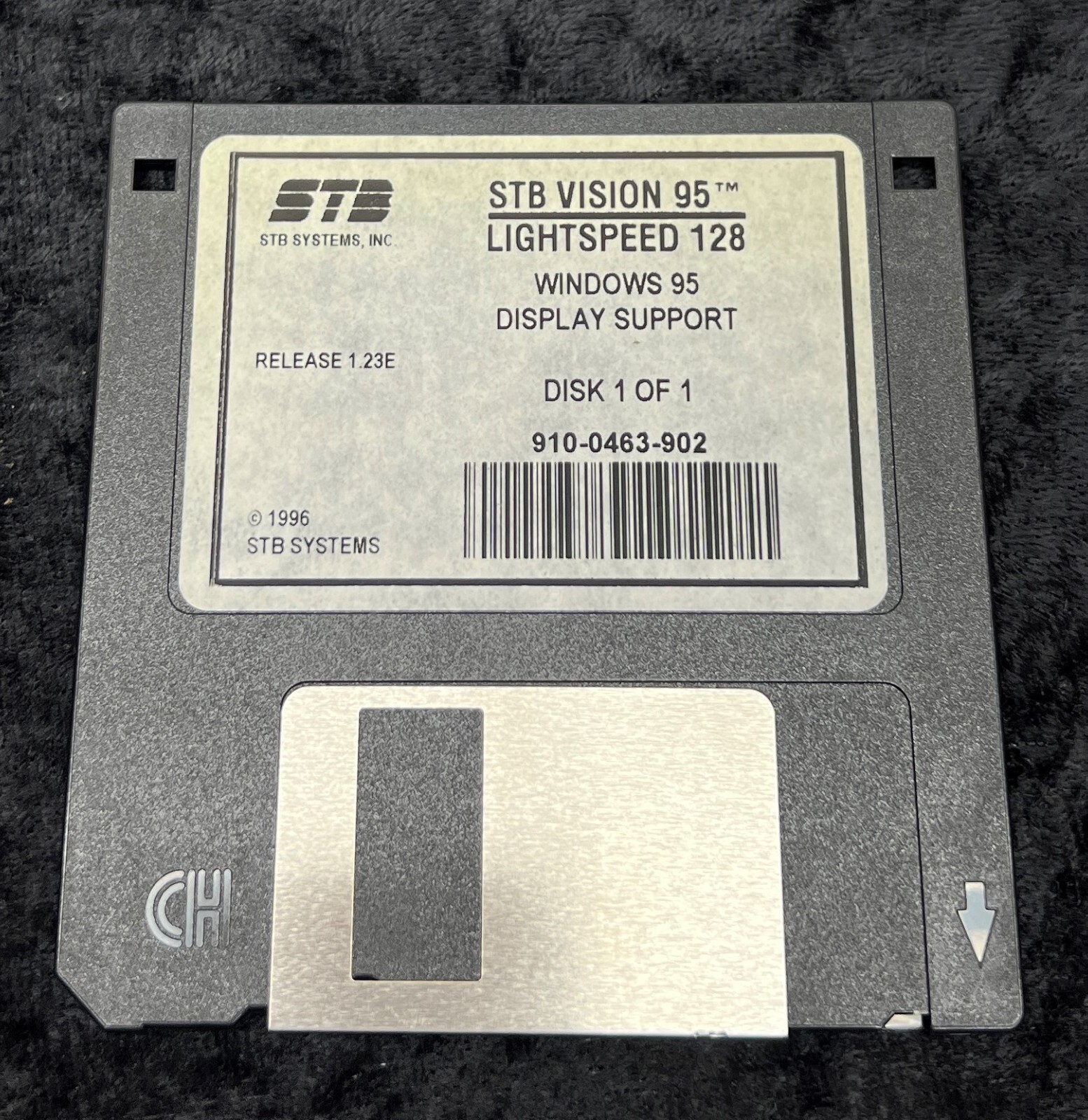 1996 STB Systems Vision 95 Lightspeed 128 Windows Display Support