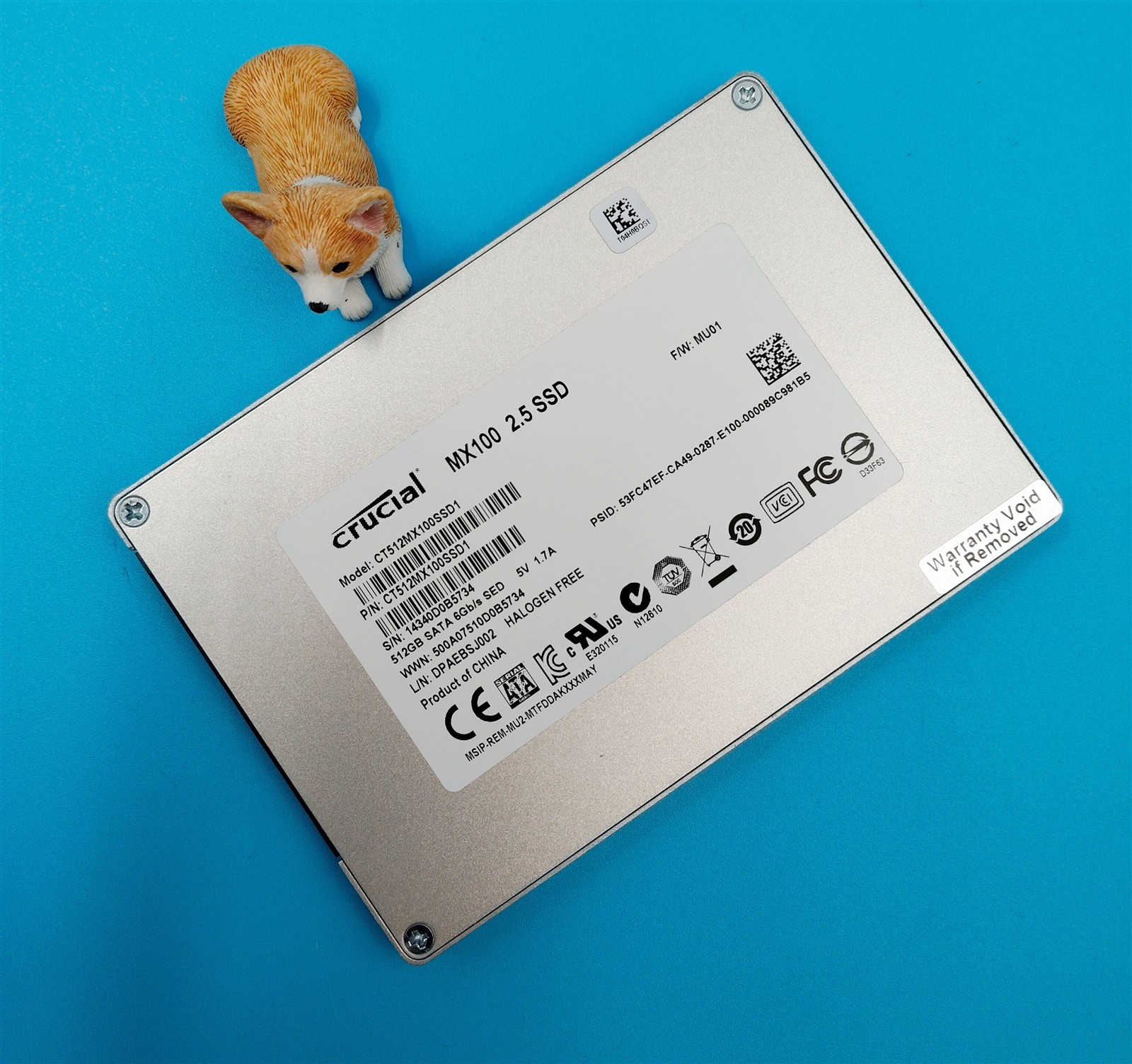 CT512MX100SSD1 CRUCIAL MX100 512GB 6G 2.5" SATA SED SOLID STATE DRIVE
