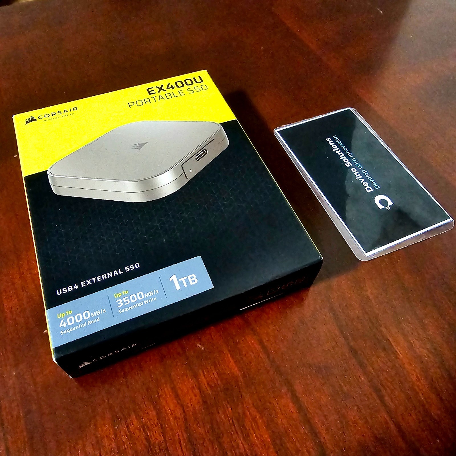 CORSAIR EX400U 1TB 2TB 4TB 4000MB/s Portable External USBC SSD MagSafe Mac iOS