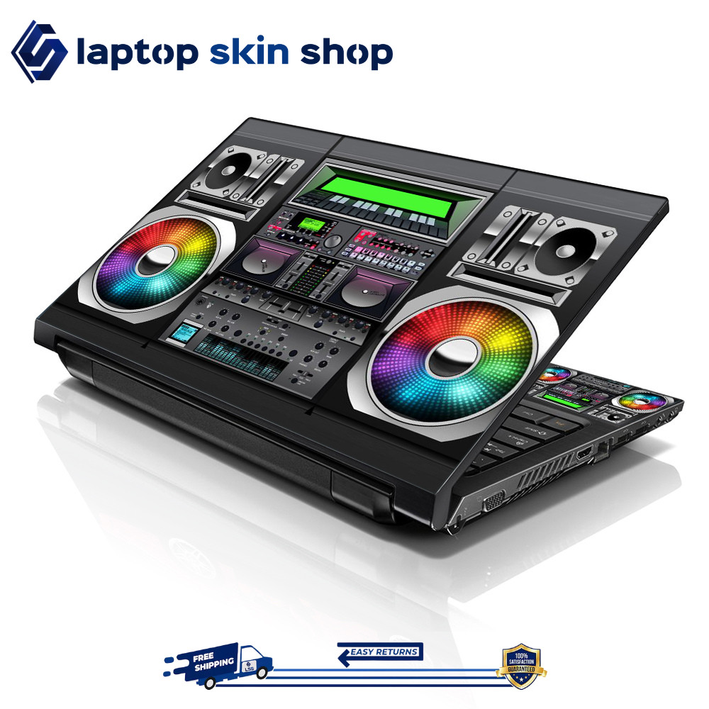 Laptop Skin Sticker Decal Cover for Notebook Apple Asus Music RGB 13-16 inch