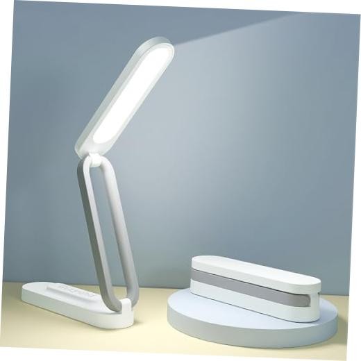 Giryuhd LED Desk Lamp for Office Home & Battery Operated Lamp White