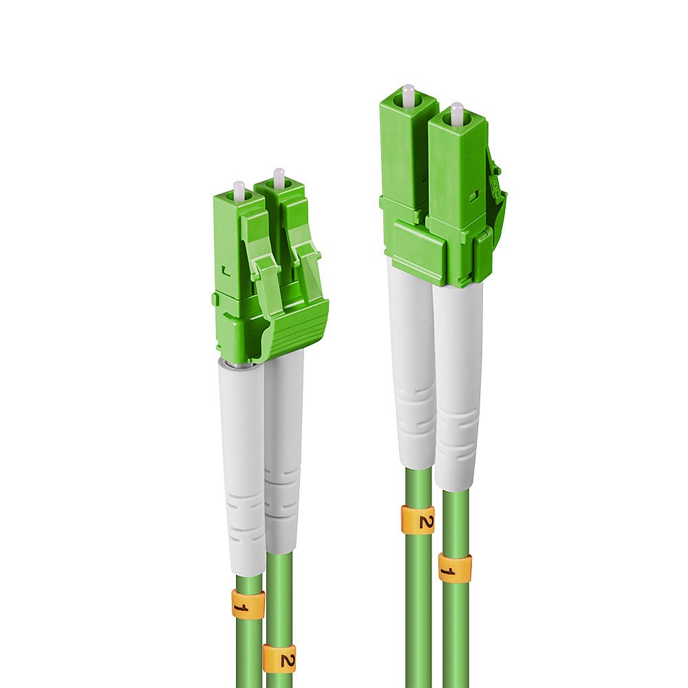 Lindy 46310 LC/LC OM5 50 Shielded Multimode Fiber Network Cable 1m