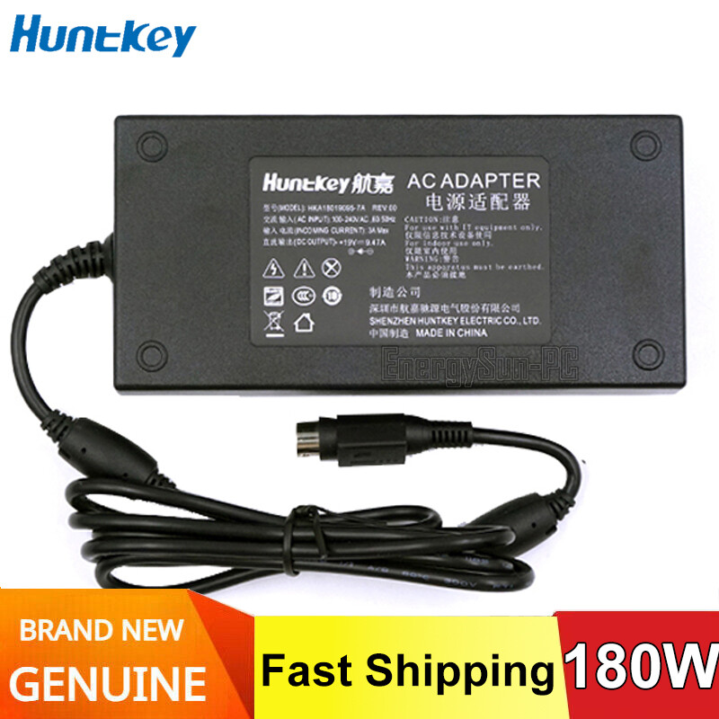 Original Huntkey HKA18019095-6C Adapter Power Supplies Charger 19V 9.47A 180W 