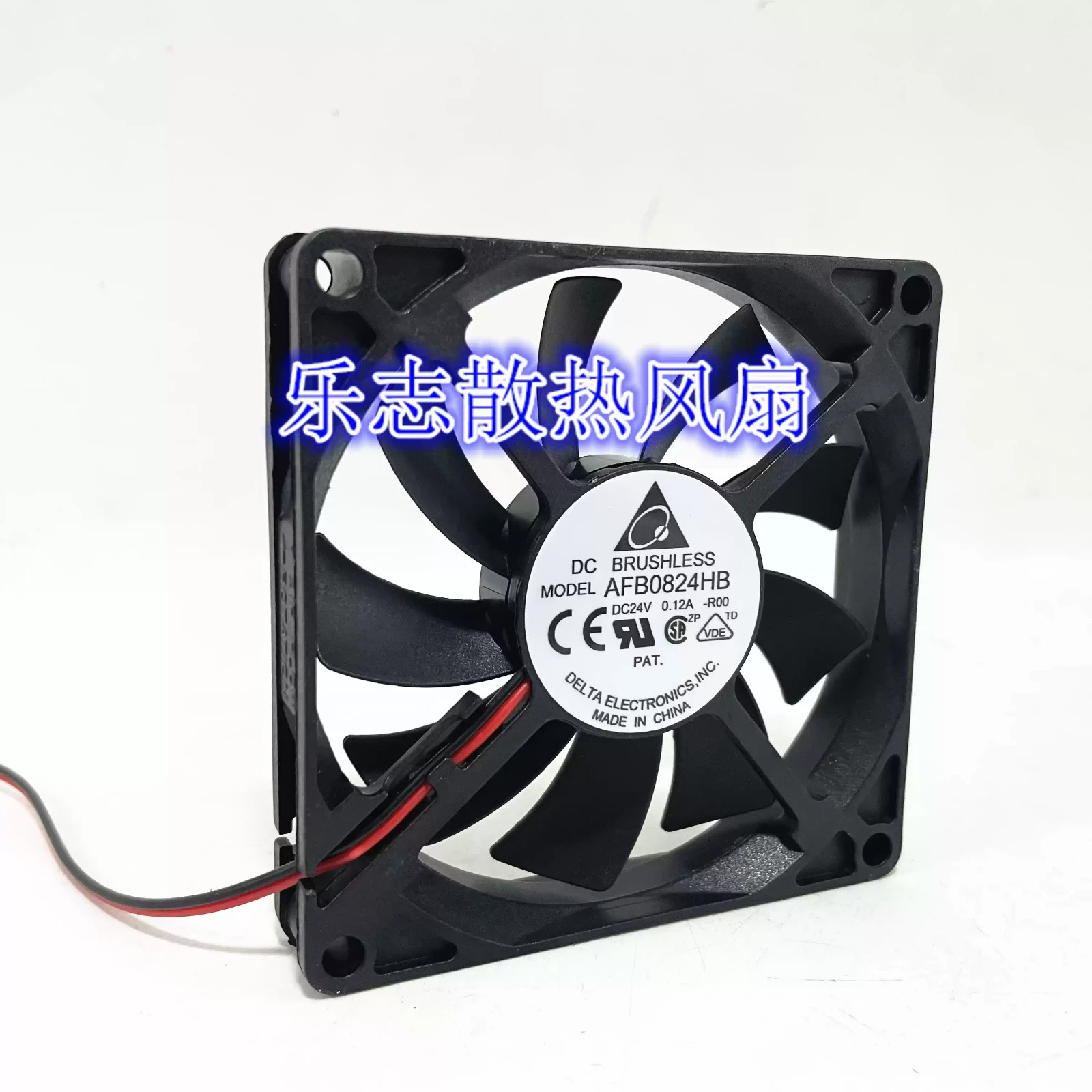 1PCS Delta AFB0824HB DC24V 0.12A 8015 3-Wire inverter cooling fan