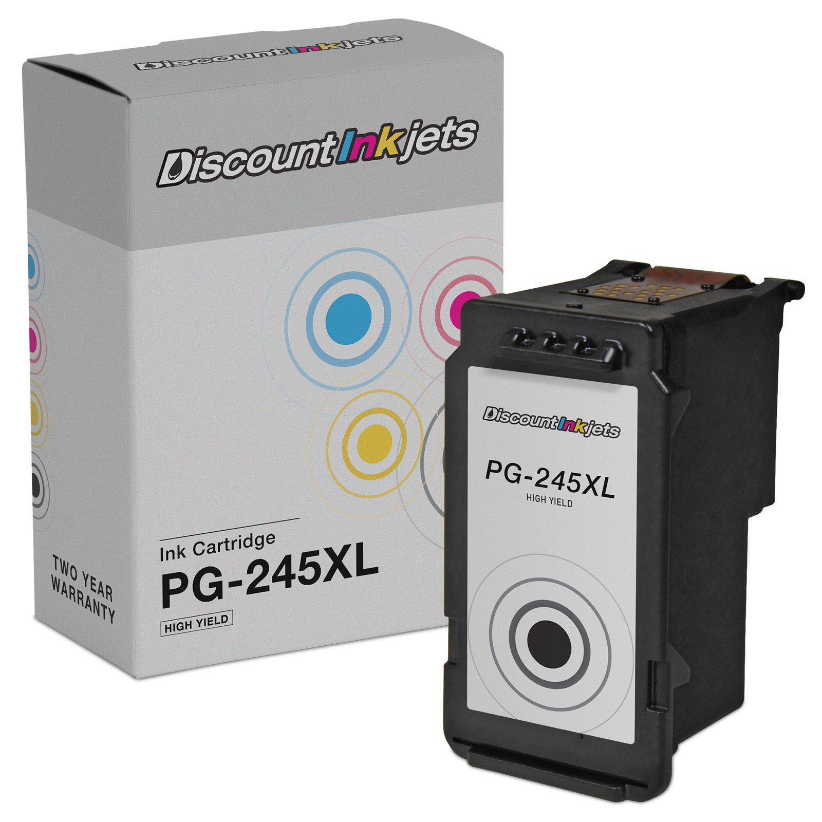 DI Ink Cartridge Replacement for Canon PG-245 XL 8278B001AA (Black)