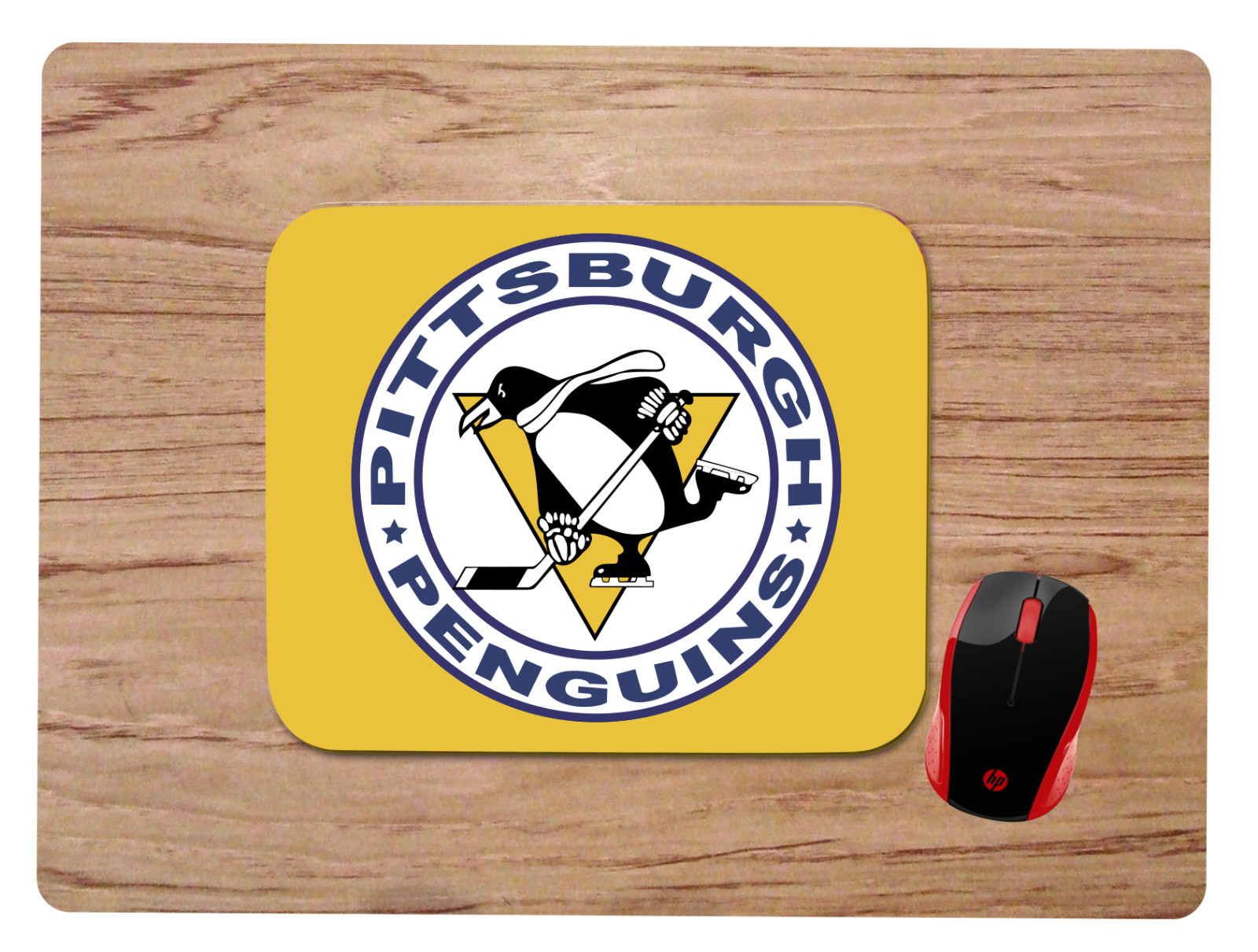 PITTSBURGH PENGUINS MOUSEPAD MOUSE PAD HOME OFFICE GIFT NHL