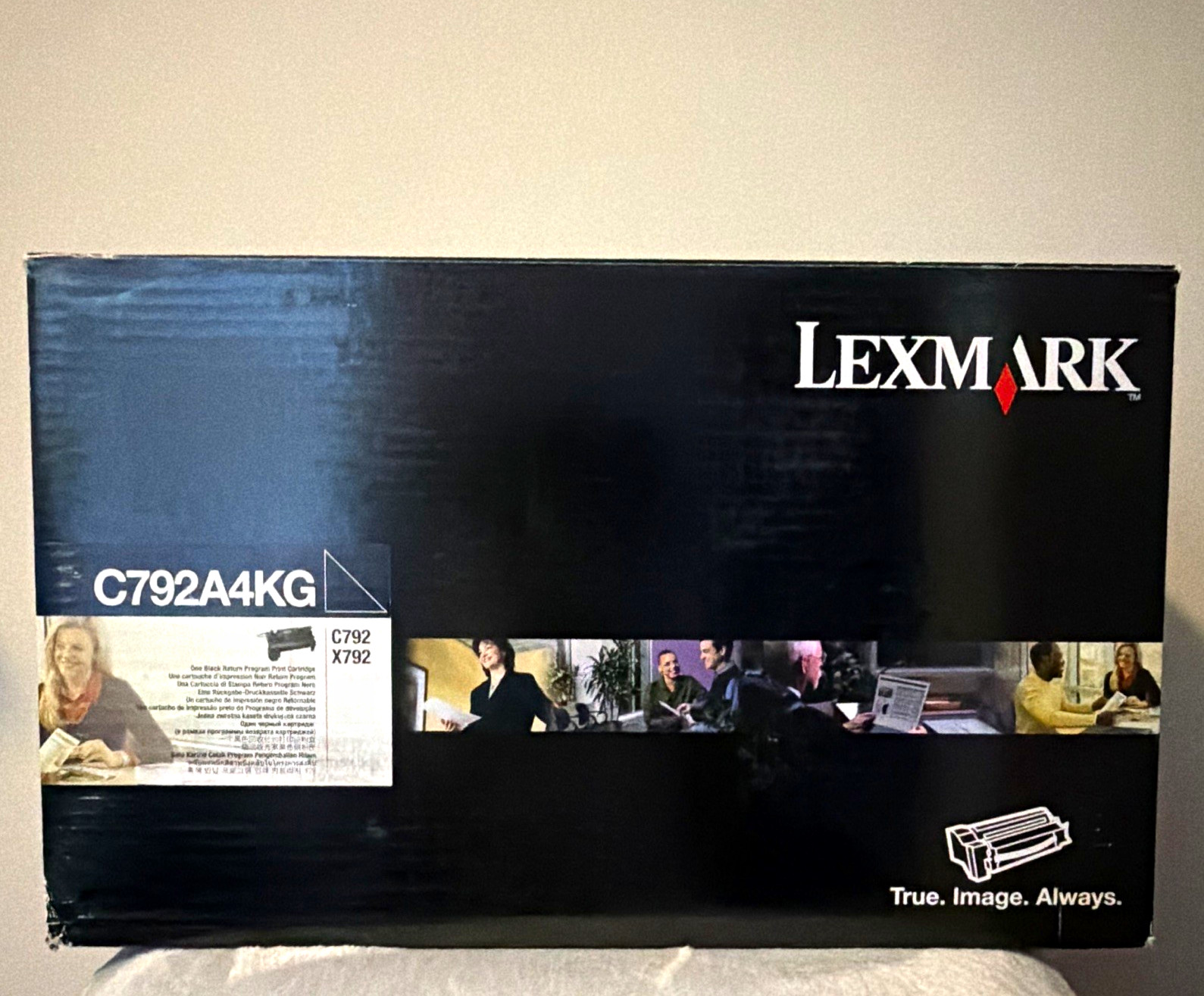 Lexmark C792A4KG Black Genuine Original Laser Toner Cartridge for C792 X792