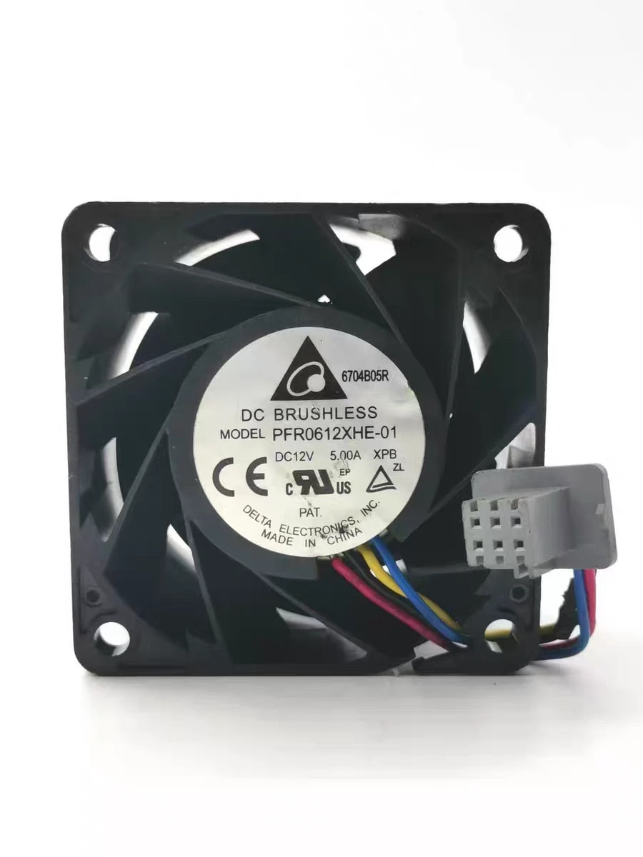 1PCS Delta  PFR0612XHE 6038 12V 5A Server Cooling Fan