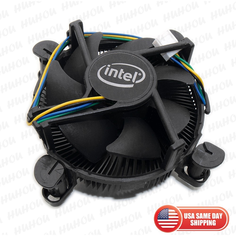 Intel Stock CPU Cooler LGA 1700 12th 13th Gen Copper Black Edition Aluminum PWM