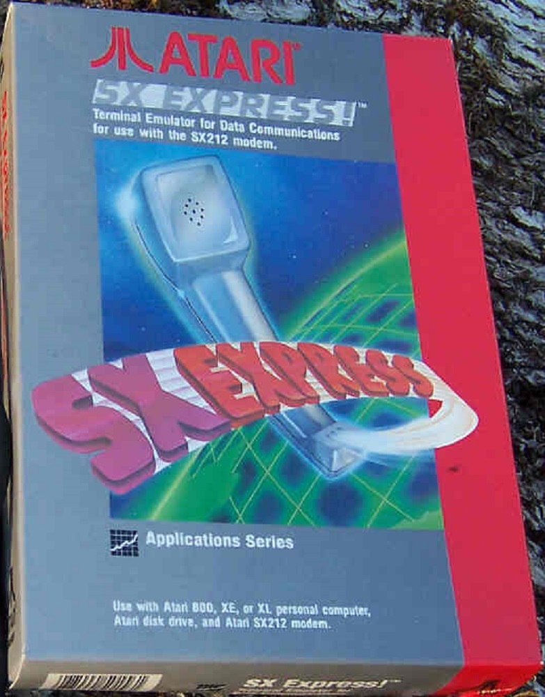 SX EXPRESS Software for Atari XL/XE w/SX-212 Modem NEW W/BOX NO SIO Cable
