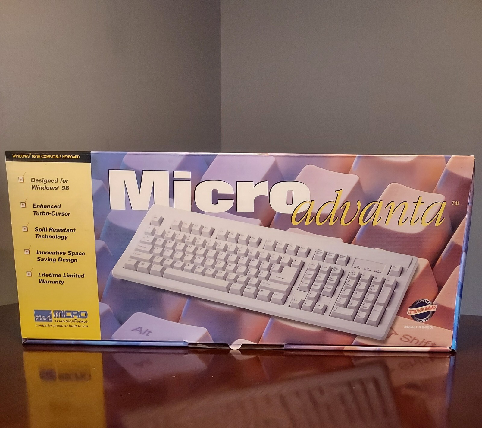 Vintage Micro Innovations Advanta Keyboard KB400i  NIB