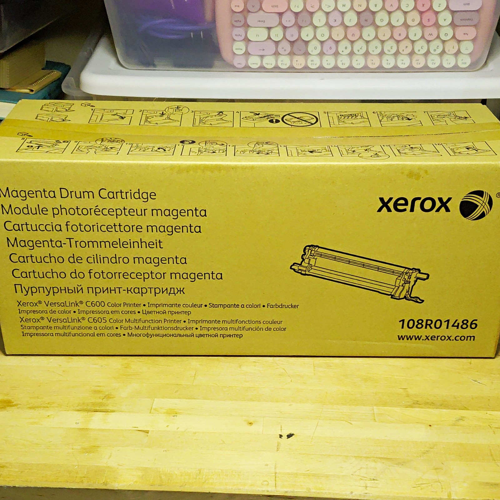 Xerox Magenta Drum Cartridge 108R01486 CT351130 for VersaLink C600 C605