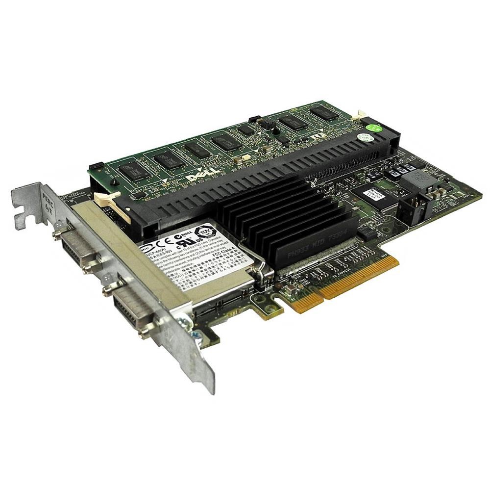 DELL PERC 6/E 3Gb/s PCI-E x8 SAS RAID Controller DP/N 0J155F, 0FY374, 0PR174