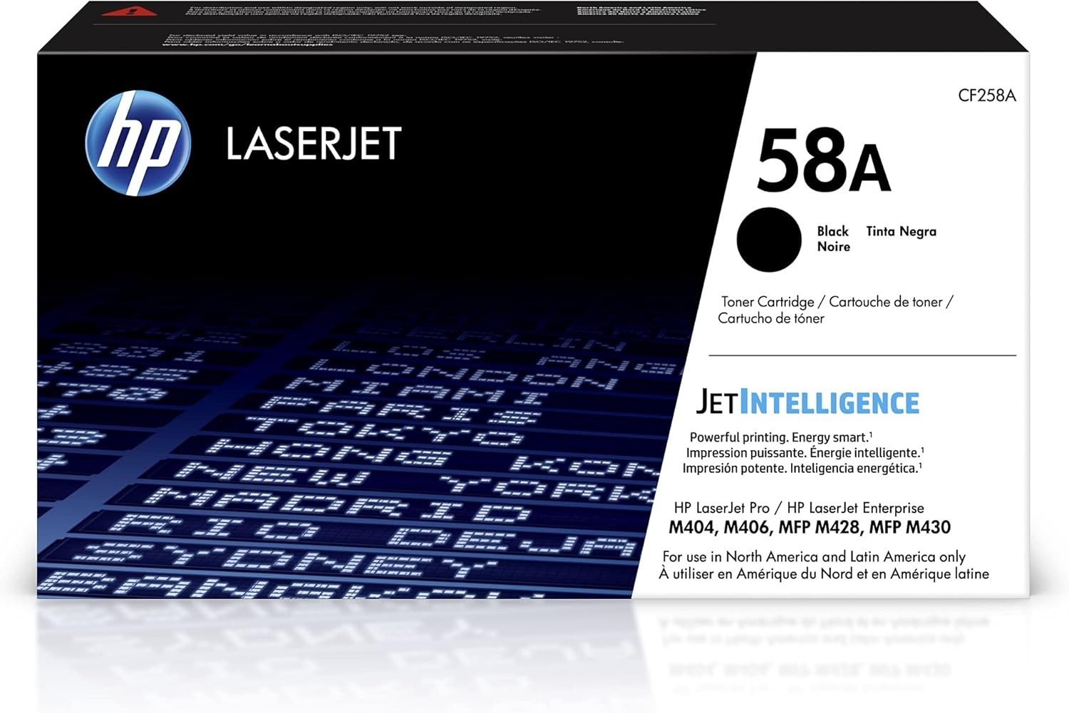 HP 58A Black Toner Cartridge Works with HP LaserJet  M406 MFP M430  M404 M428