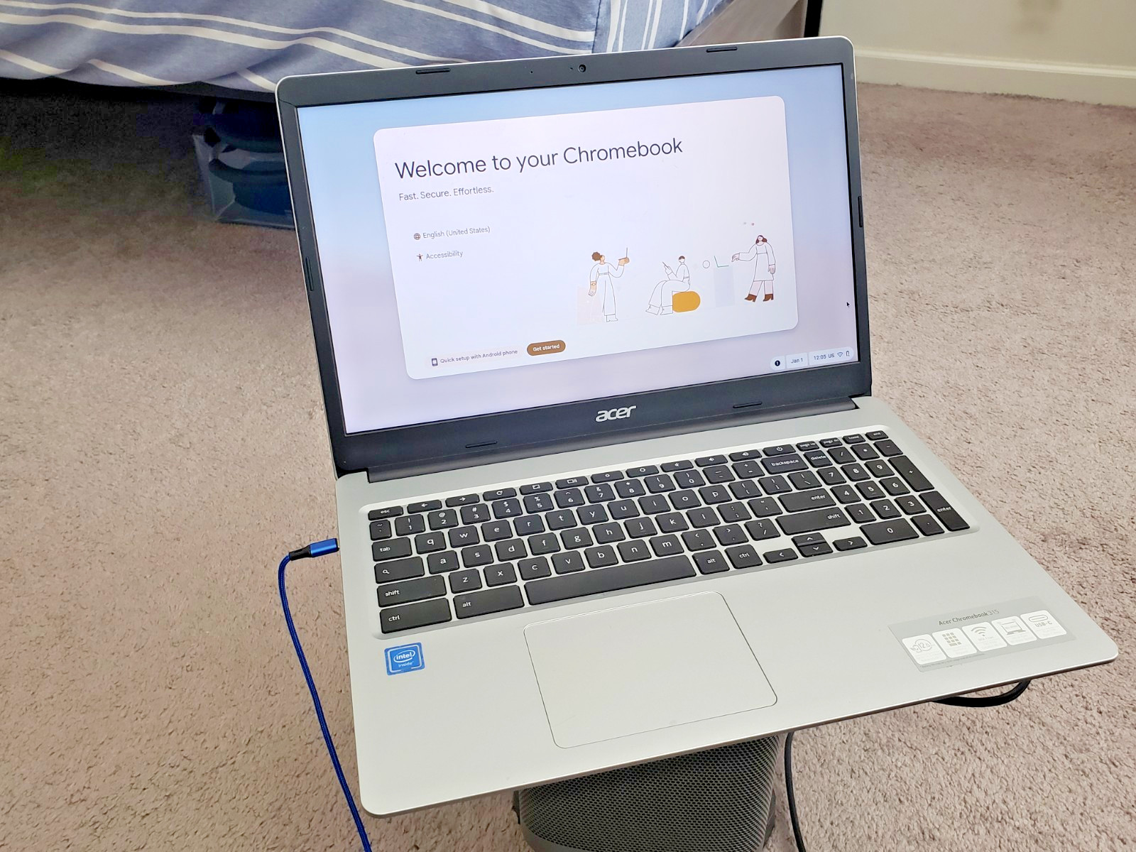 Acer Chromebook CB315-3H N19Q3 15.6 Celeron N4020 1.1GHz 64GB ChromeOS
