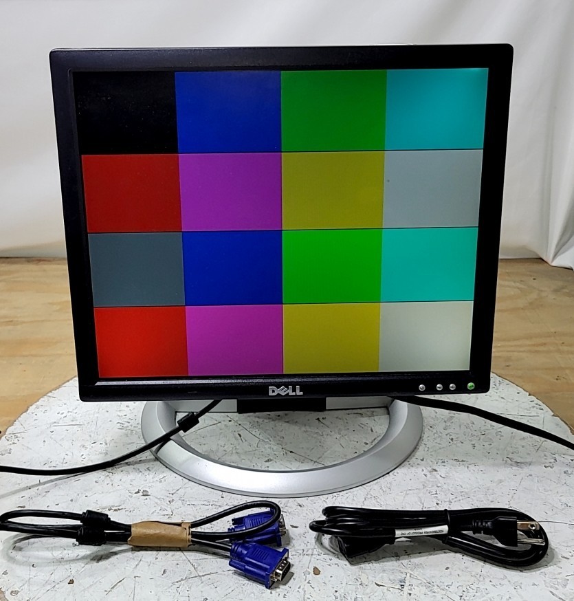 DELL 1704fptt 0y4299 LCD Monitor 17" Grade B VGA DVI