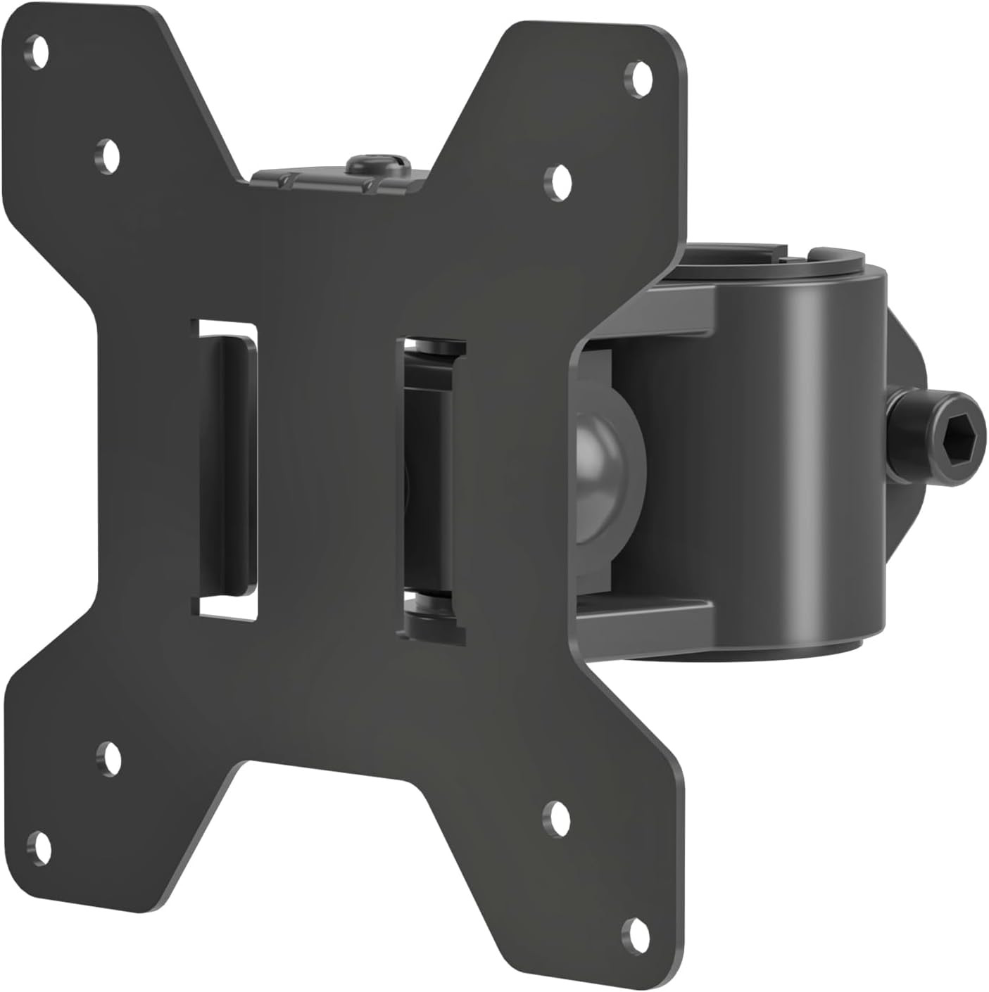 Single Head and Plate Vesa Pole Mount Bracket for  Monitor Mount,1 Pack(Md6Tb)