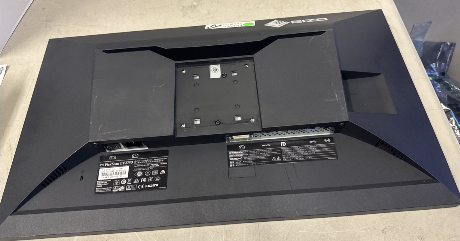 EIZO FlexScan EV2750 27" (68 cm) LCD Monitor