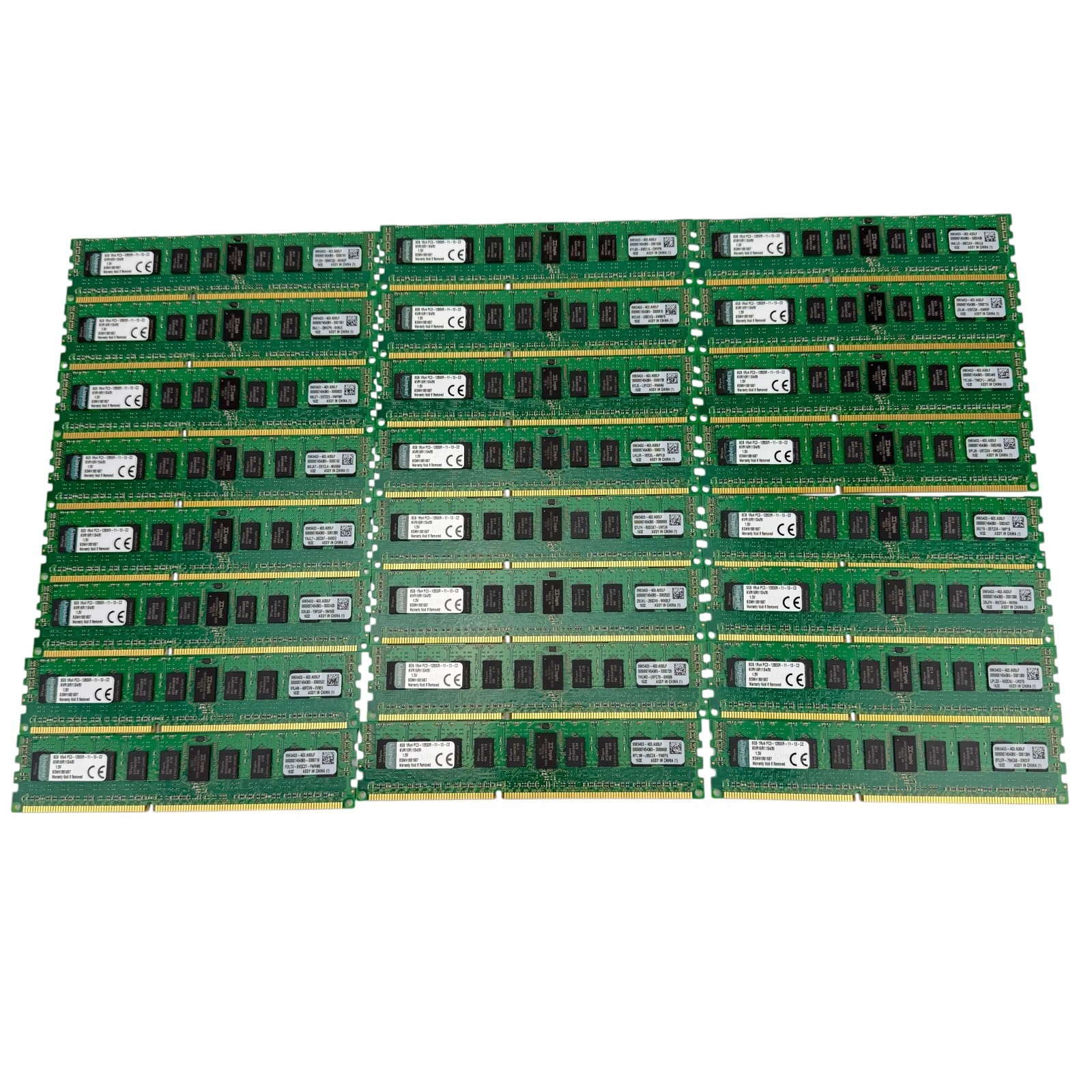 SK Hynix Kingston 24x 8GB (192GB) 1RX4 PC3-12800R-11-13-C2 ECC Server RAM Memory