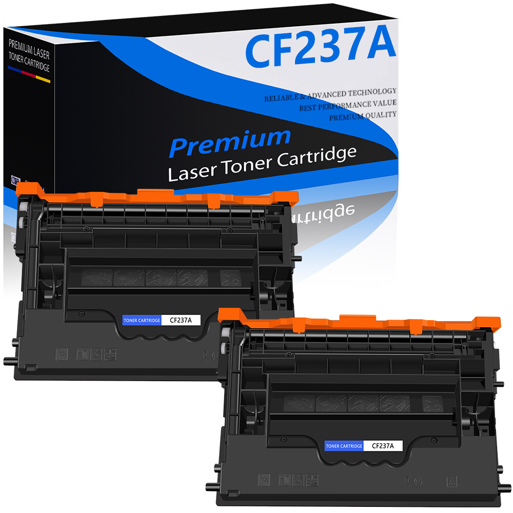 2PK Compatible Toner Cartridge for HP 37A CF237A M607 M608 M609 M607n M607dn