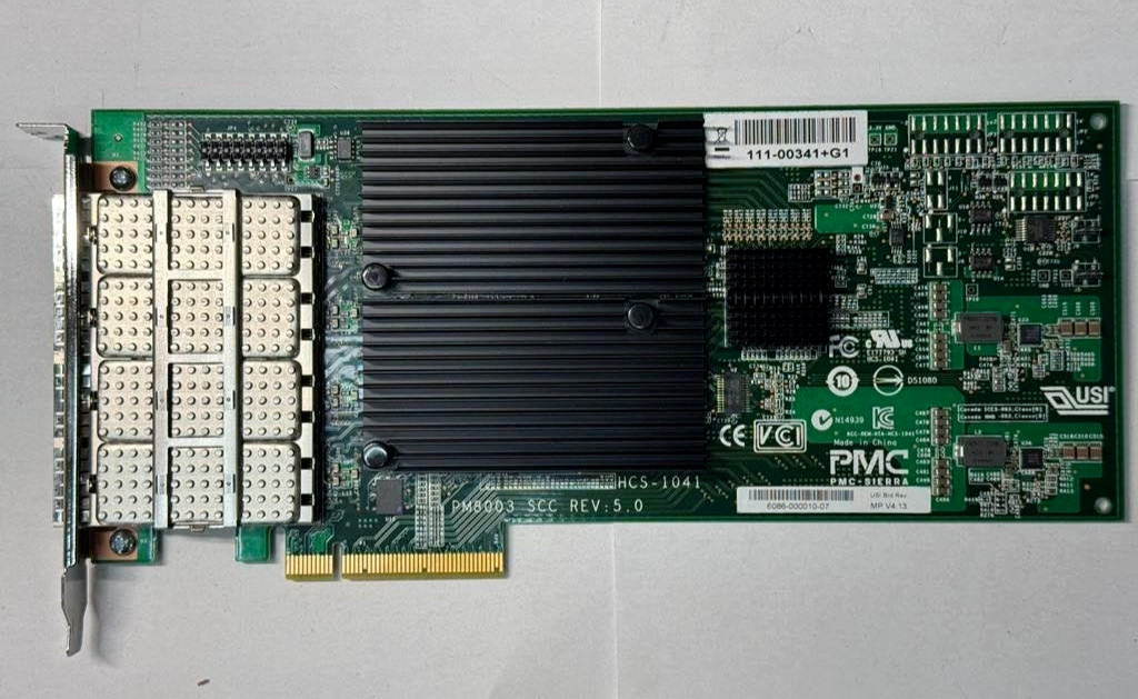 NetApp 111-00341 SAS Quad Port QSFP 6G PCI-Express