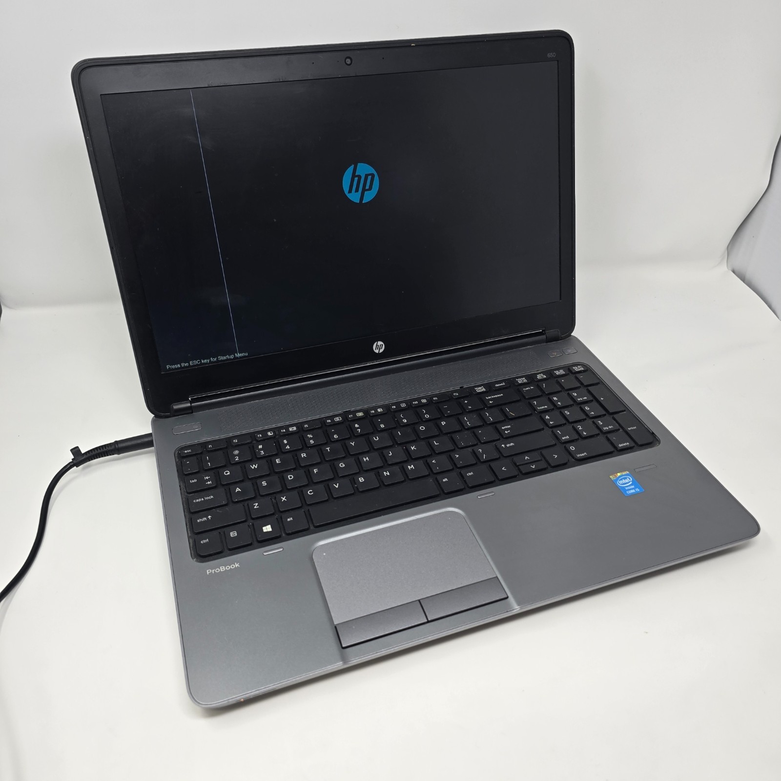 HP ProBook 650 Laptop G1 intel 2.5Ghz i5-4200m 8GB Ram 256GB HDD Win 11 - No Bat