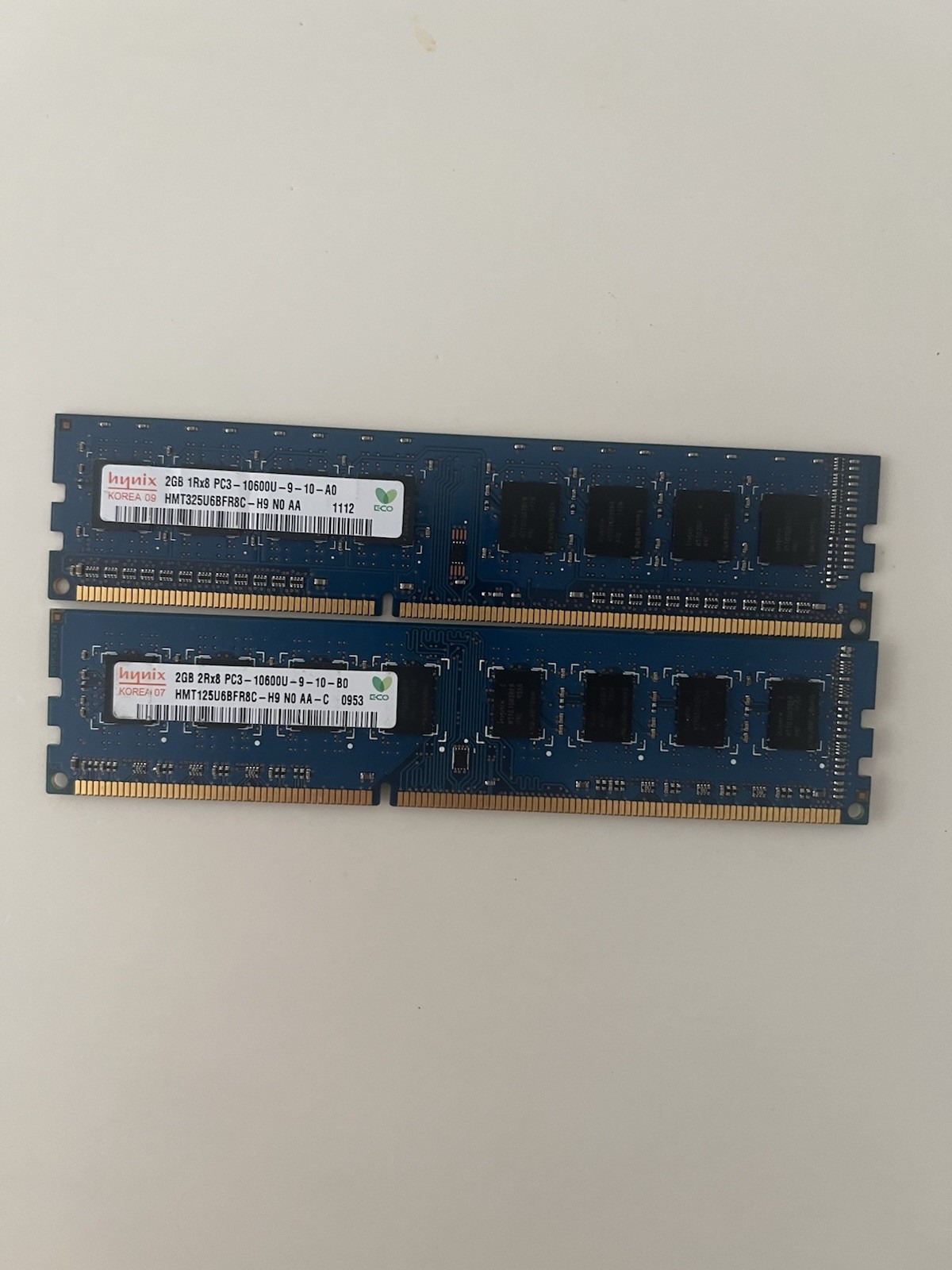 2GB Hynix PC3-10600U DDR3 1333MHz 240-Pin Desktop Memory RAM Module Working