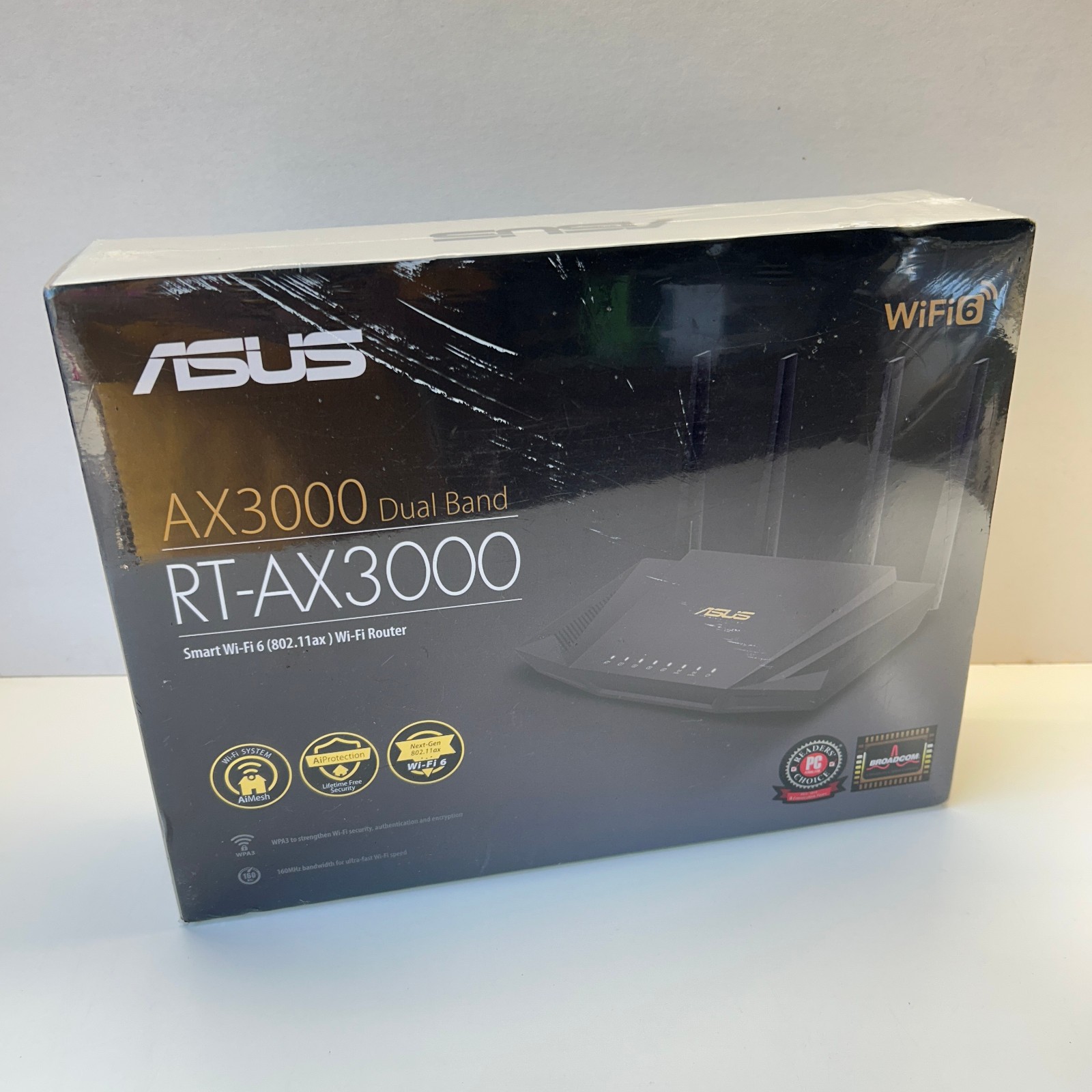 ASUS RT-AX3000 Router Wifi 6 Dual Band Smart Wi-Fi 802.11ax Brand New FAST