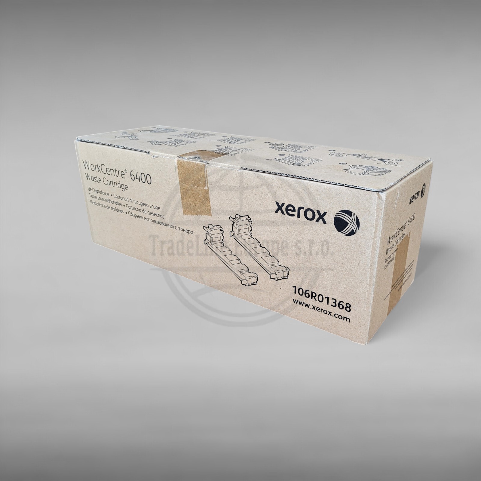 Original Xerox waste cartridge 106R01368 for WorkCentre 6400 new original packaging