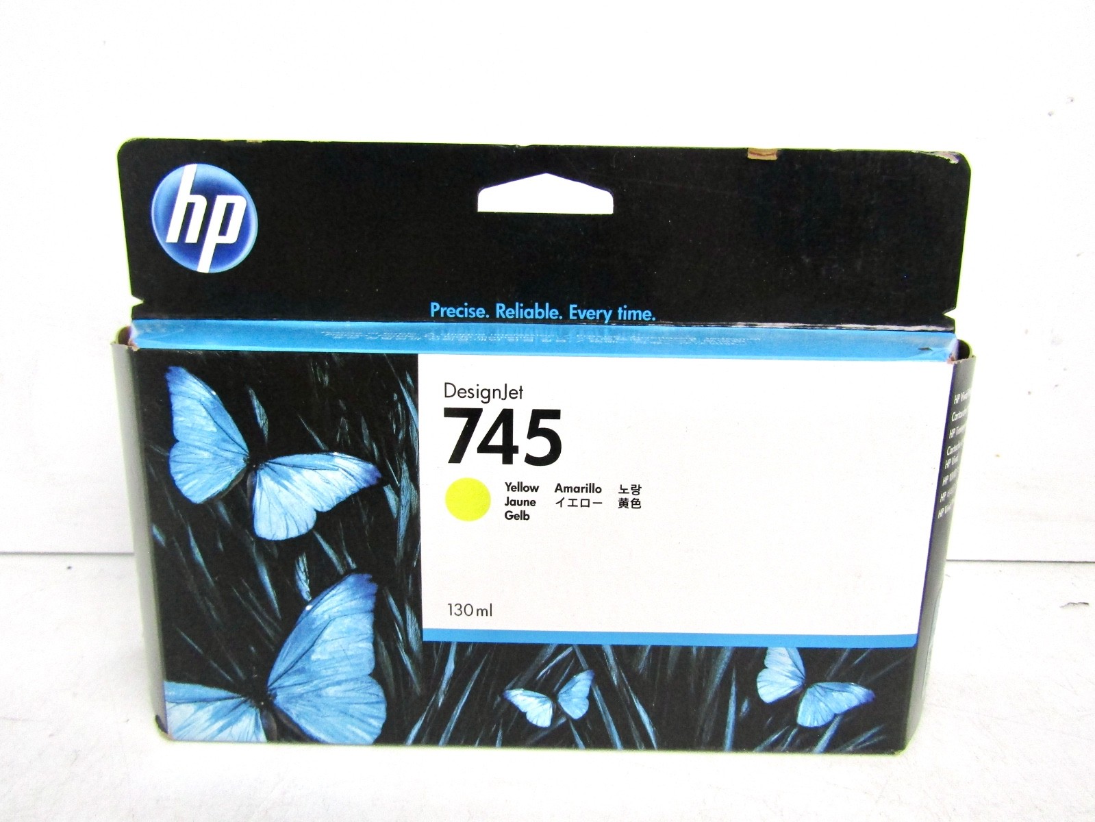 Genuine HP 745 YELLOW 130ml Ink Cartridge F9J96A for HP DesignJet (expired)