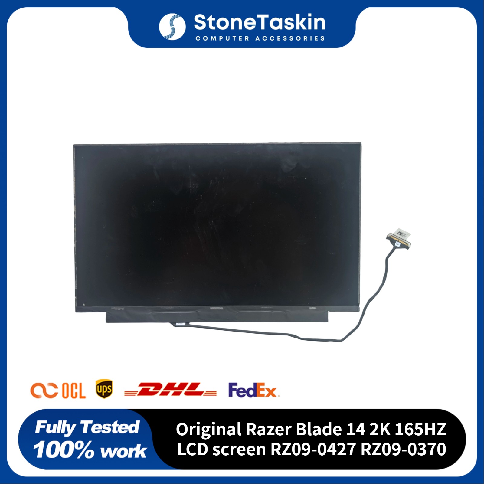 Original Razer Blade 14 2K 165HZ LCD screen RZ09-0427 RZ09-0370