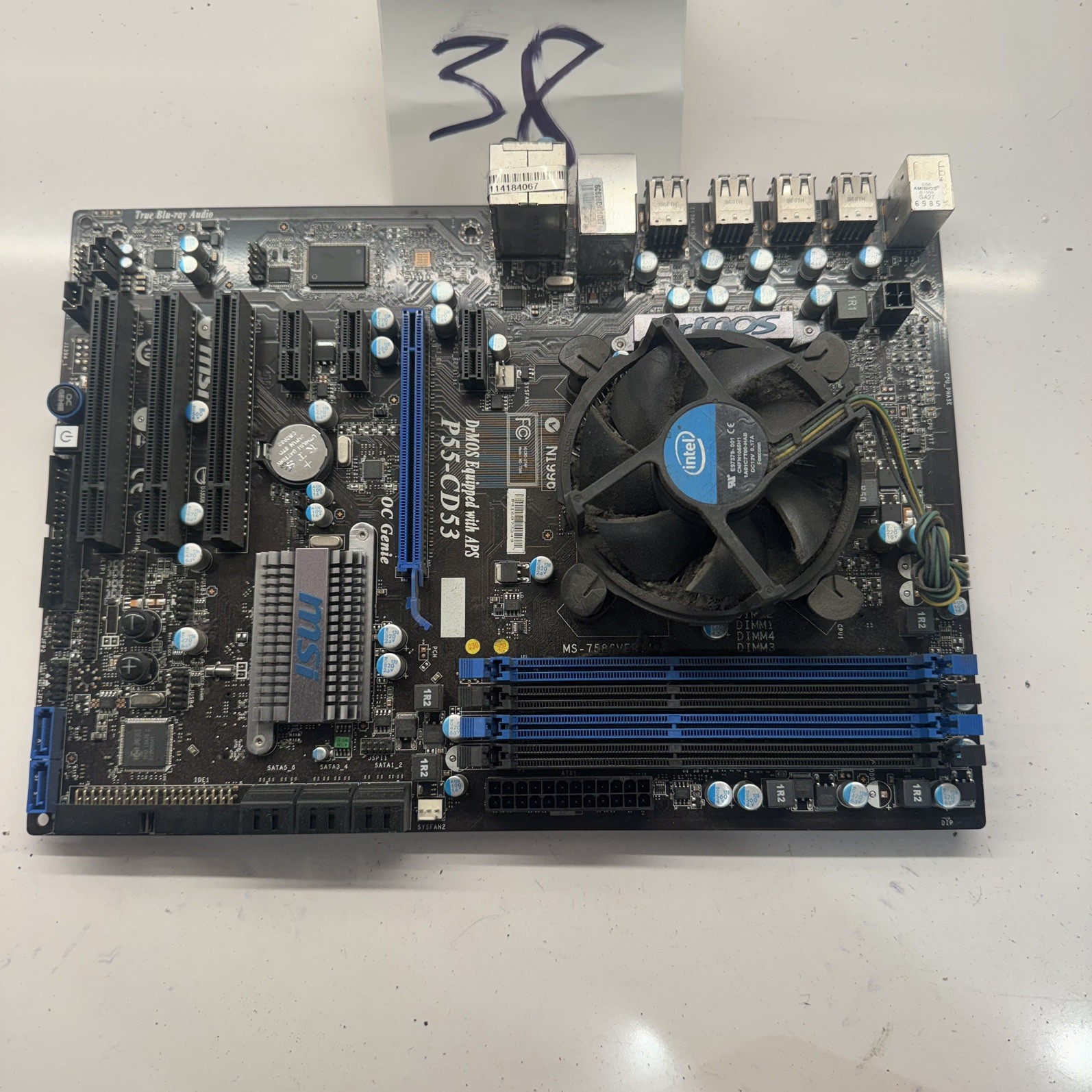 MSI P55-CD53 LGA 1156 DDR3 16GB ATX Motherboard for Intel